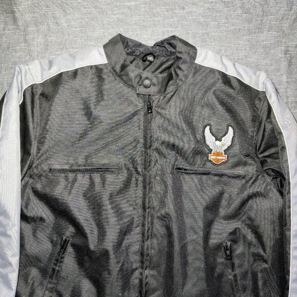 Vance Leathers Jacket Vented Nylon Moto Quilt Lined Size 3XL Men's Biker - Picture 2 of 14